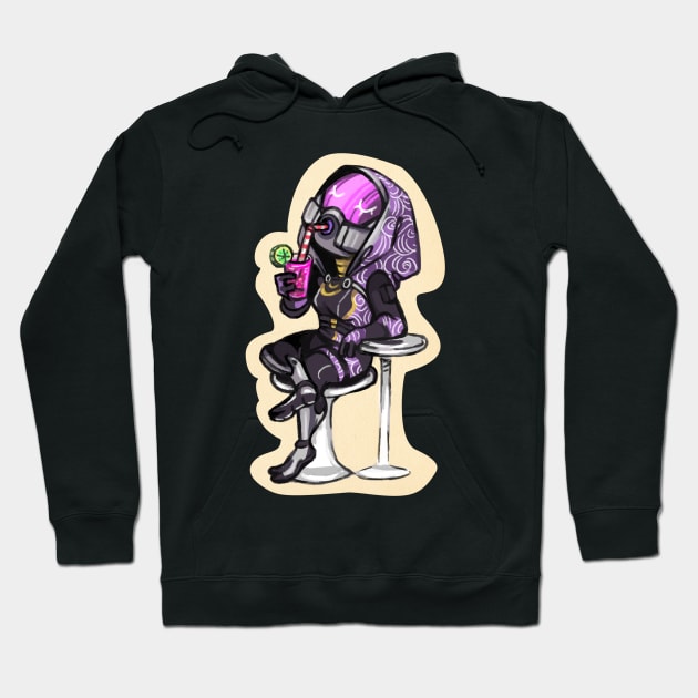 A Little Tali Never Killed Nobody Hoodie by doodlownick